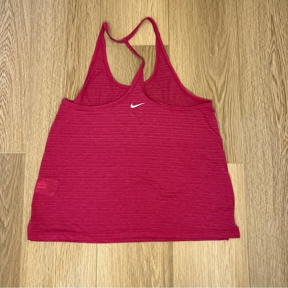 Nike racer back crop mesh pink black top tank bundle - Picture 7 of 9